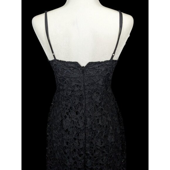 ASTR The Label Gothic Floral Lace Overlay Dress Size Medium - Picture 6 of 13